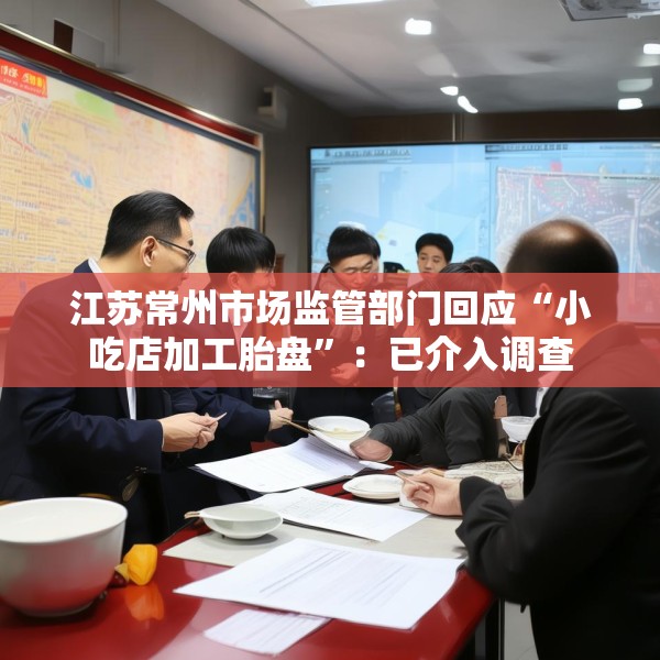 江苏常州市场监管部门回应“小吃店加工胎盘”：已介入调查