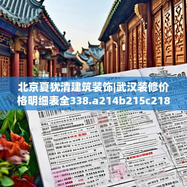 北京夏犹清建筑装饰|武汉装修价格明细表全338.a214b215c218fgy.225xczxv