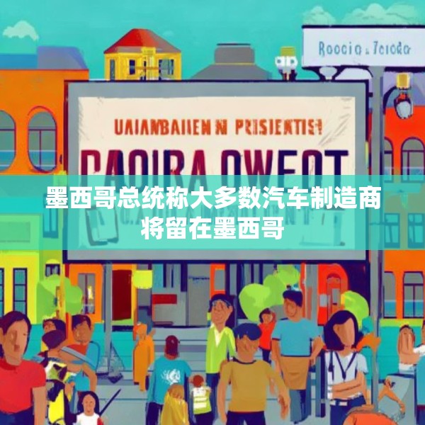 墨西哥总统称大多数汽车制造商将留在墨西哥