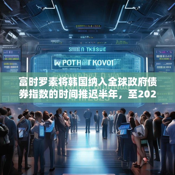 富时罗素将韩国纳入全球政府债券指数的时间推迟半年，至2026年4月