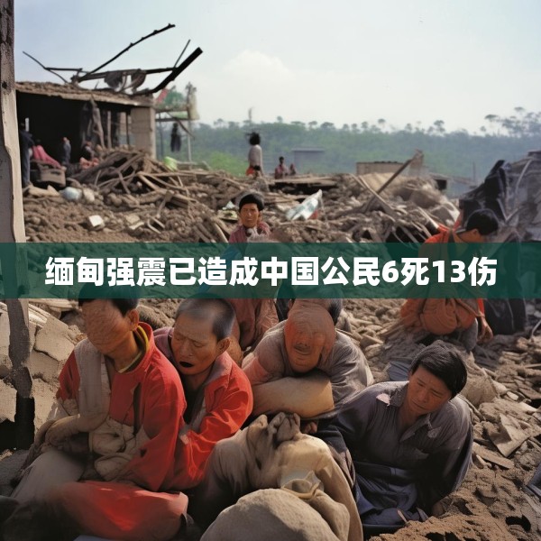 缅甸强震已造成中国公民6死13伤