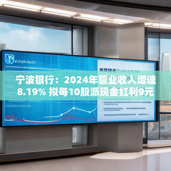 宁波银行：2024年营业收入增速8.19% 拟每10股派现金红利9元