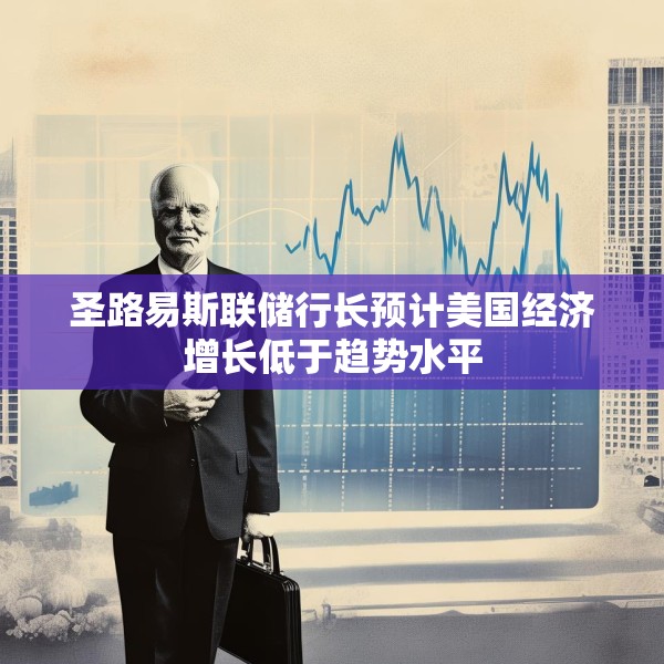 圣路易斯联储行长预计美国经济增长低于趋势水平