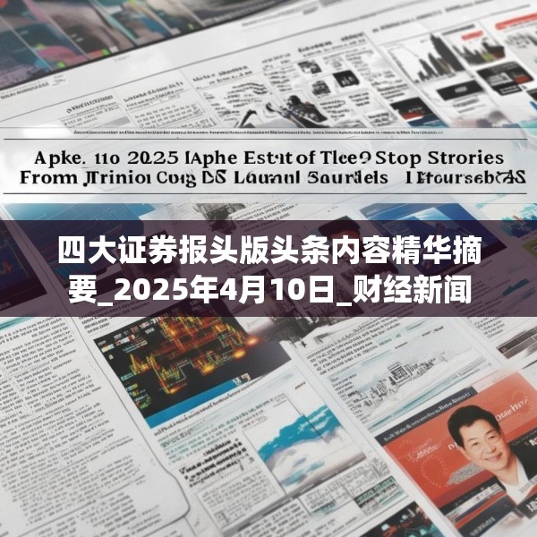 四大证券报头版头条内容精华摘要_2025年4月10日_财经新闻