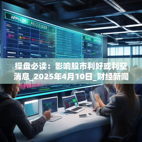 操盘必读：影响股市利好或利空消息_2025年4月10日_财经新闻