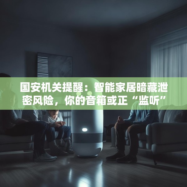 国安机关提醒：智能家居暗藏泄密风险，你的音箱或正“监听”