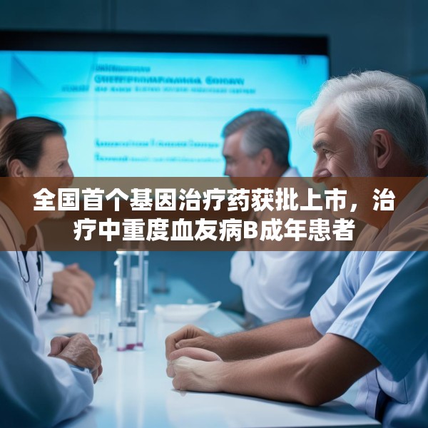全国首个基因治疗药获批上市，治疗中重度血友病B成年患者