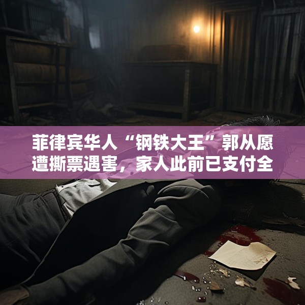菲律宾华人“钢铁大王”郭从愿遭撕票遇害，家人此前已支付全部赎金