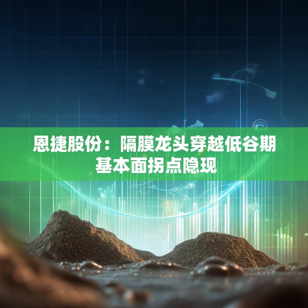 恩捷股份：隔膜龙头穿越低谷期 基本面拐点隐现