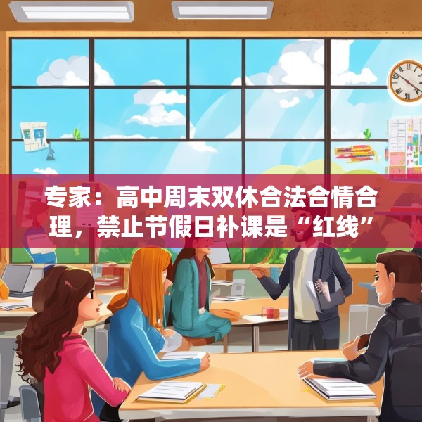 专家：高中周末双休合法合情合理，禁止节假日补课是“红线”