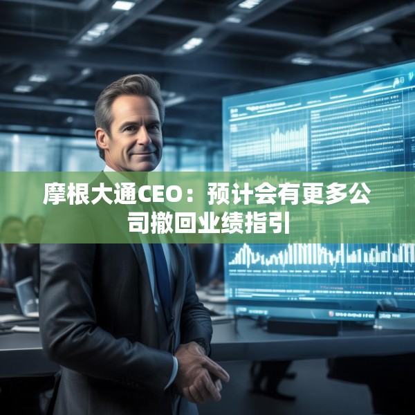 摩根大通CEO：预计会有更多公司撤回业绩指引