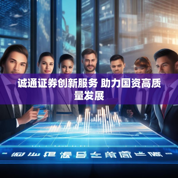 诚通证券创新服务 助力国资高质量发展