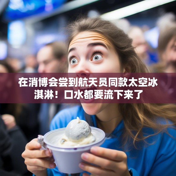 在消博会尝到航天员同款太空冰淇淋！口水都要流下来了