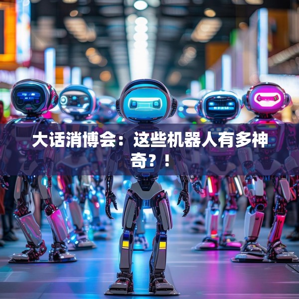大话消博会：这些机器人有多神奇？!