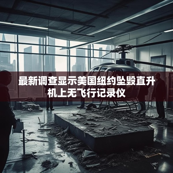 最新调查显示美国纽约坠毁直升机上无飞行记录仪