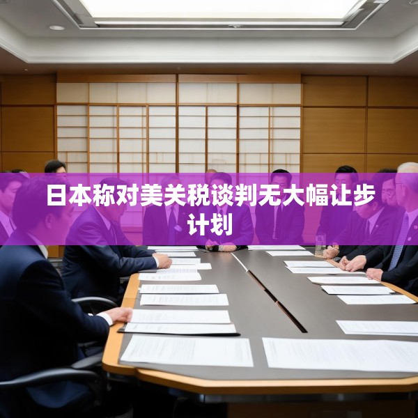 日本称对美关税谈判无大幅让步计划