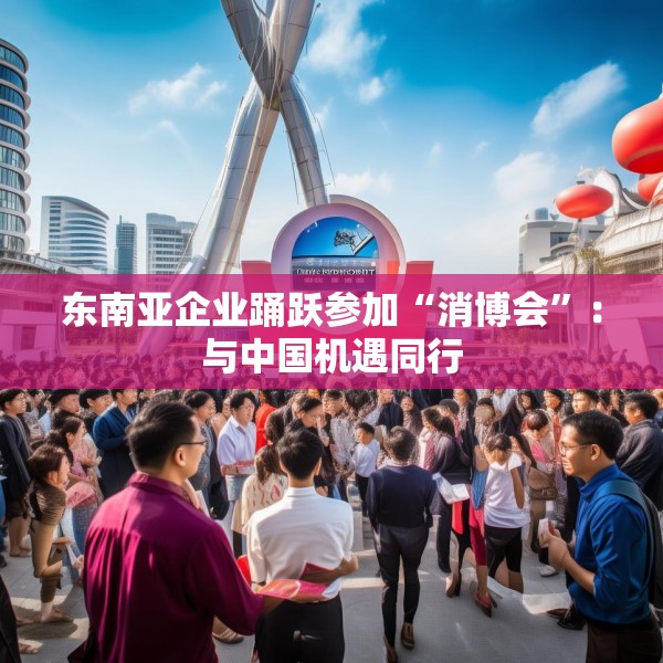东南亚企业踊跃参加“消博会”：与中国机遇同行