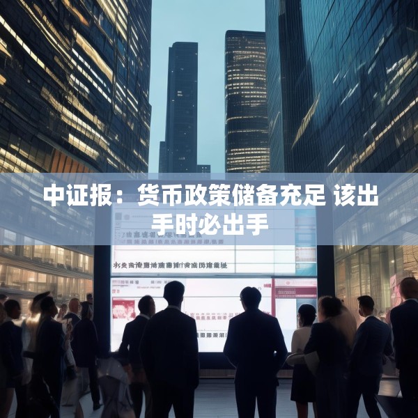 中证报：货币政策储备充足 该出手时必出手