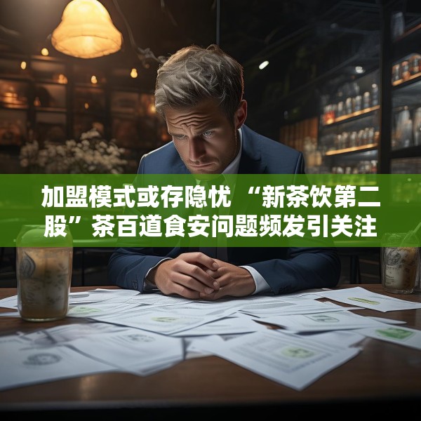 加盟模式或存隐忧 “新茶饮第二股”茶百道食安问题频发引关注