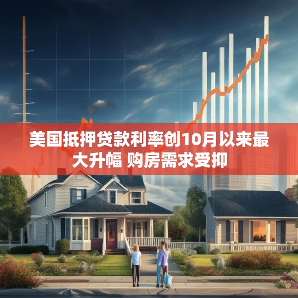 美国抵押贷款利率创10月以来最大升幅 购房需求受抑
