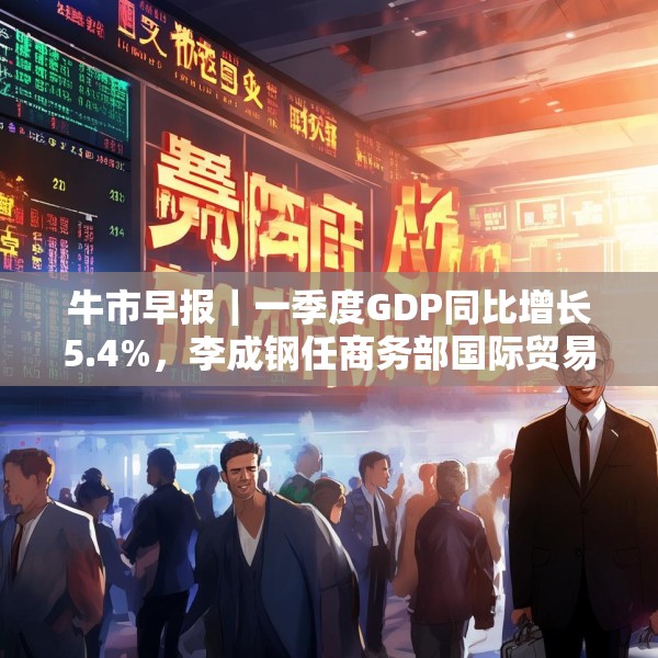牛市早报｜一季度GDP同比增长5.4%，李成钢任商务部国际贸易谈判代表