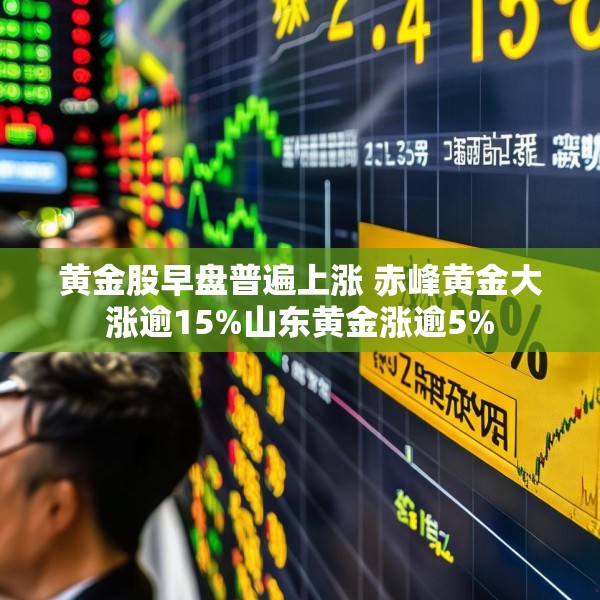黄金股早盘普遍上涨 赤峰黄金大涨逾15%山东黄金涨逾5%