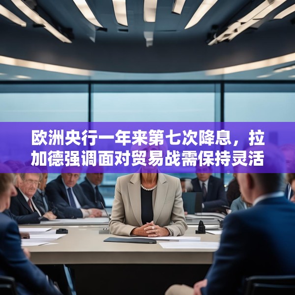 欧洲央行一年来第七次降息，拉加德强调面对贸易战需保持灵活性