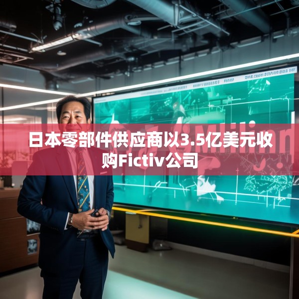日本零部件供应商以3.5亿美元收购Fictiv公司
