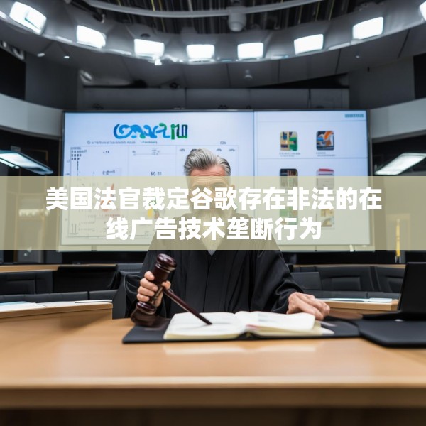 美国法官裁定谷歌存在非法的在线广告技术垄断行为
