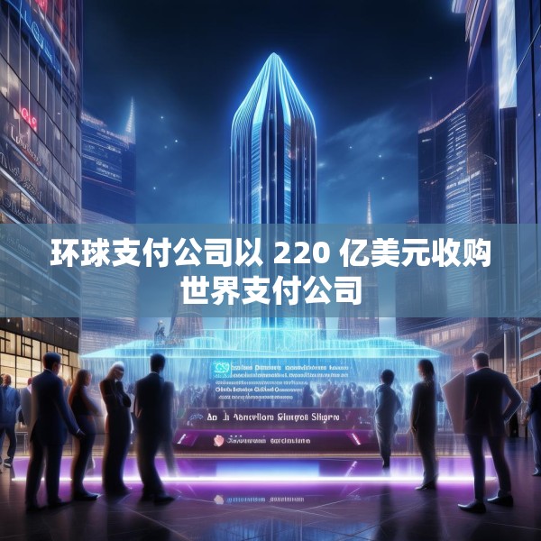 环球支付公司以 220 亿美元收购世界支付公司