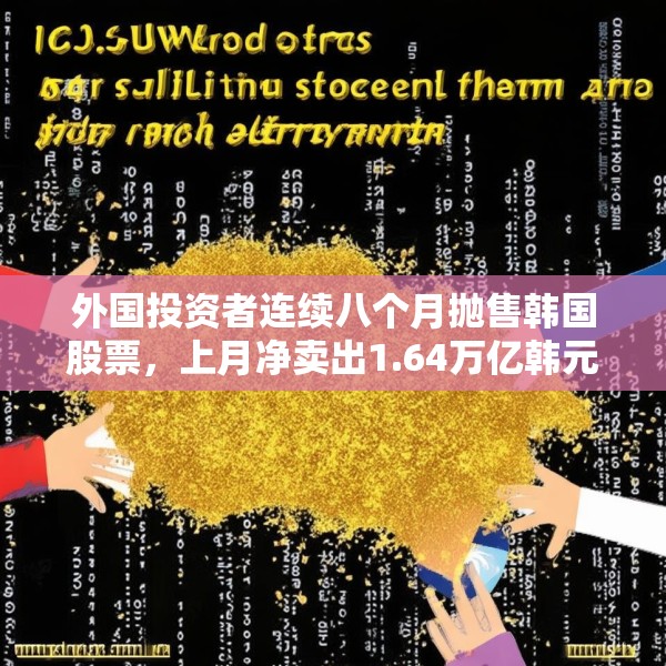 外国投资者连续八个月抛售韩国股票，上月净卖出1.64万亿韩元