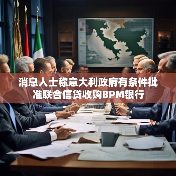 消息人士称意大利政府有条件批准联合信贷收购BPM银行