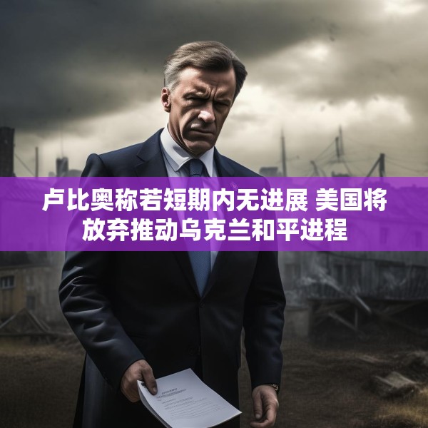 卢比奥称若短期内无进展 美国将放弃推动乌克兰和平进程
