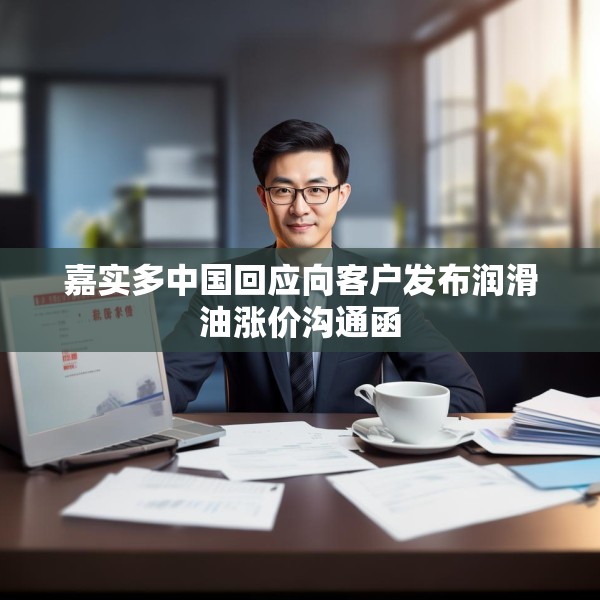 嘉实多中国回应向客户发布润滑油涨价沟通函