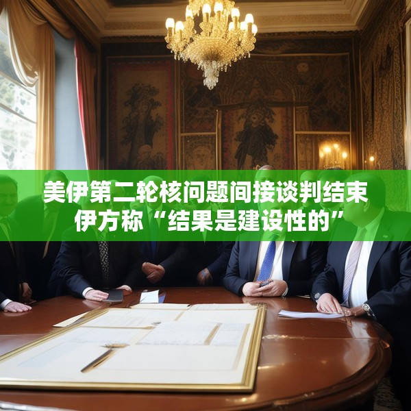 美伊第二轮核问题间接谈判结束 伊方称“结果是建设性的”