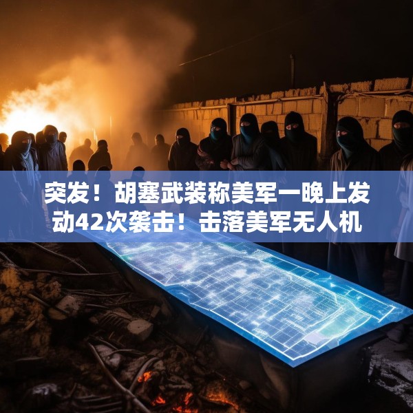 突发！胡塞武装称美军一晚上发动42次袭击！击落美军无人机