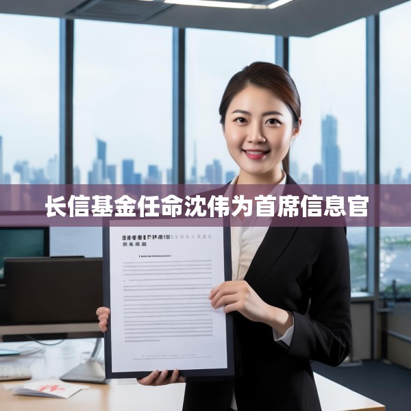 长信基金任命沈伟为首席信息官
