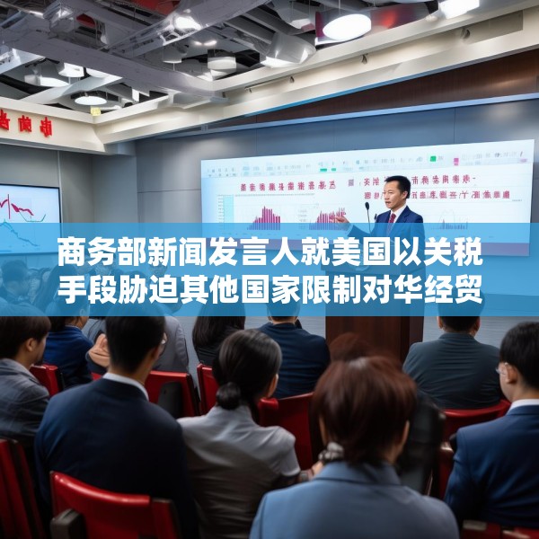 商务部新闻发言人就美国以关税手段胁迫其他国家限制对华经贸合作事答记者问