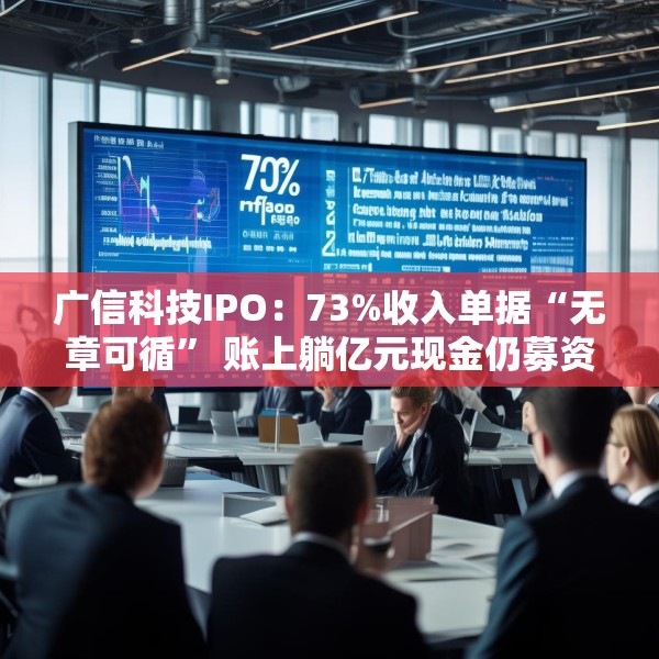 广信科技IPO：73%收入单据“无章可循” 账上躺亿元现金仍募资补流