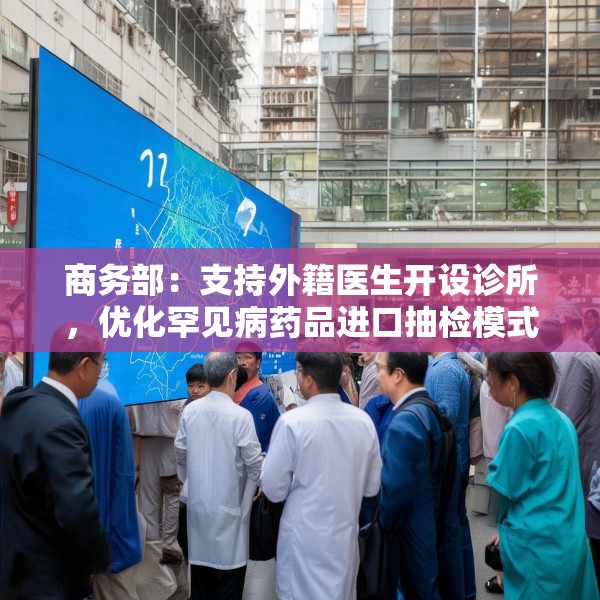 商务部：支持外籍医生开设诊所，优化罕见病药品进口抽检模式