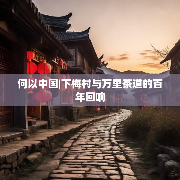 何以中国|下梅村与万里茶道的百年回响