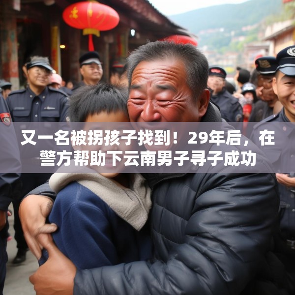 又一名被拐孩子找到！29年后，在警方帮助下云南男子寻子成功