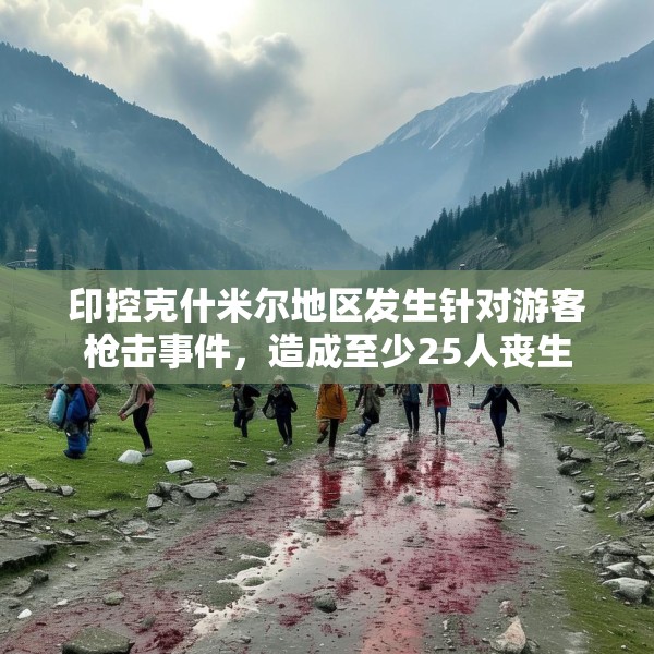 印控克什米尔地区发生针对游客枪击事件，造成至少25人丧生