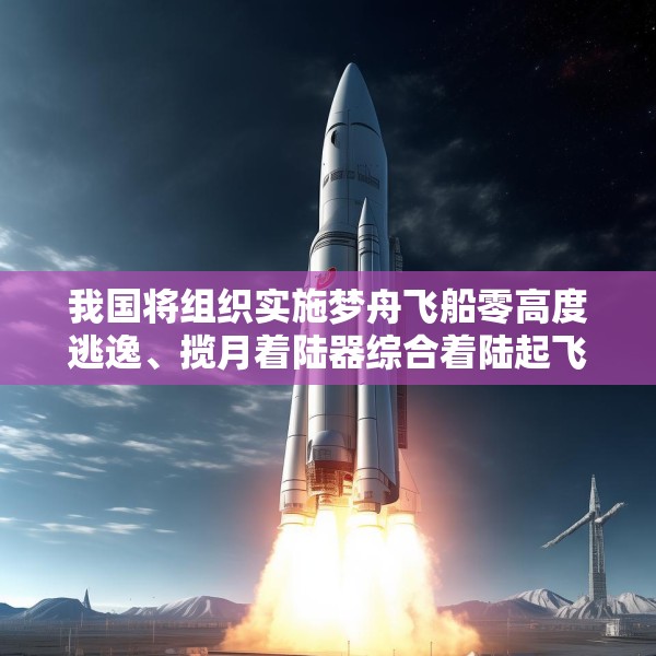 我国将组织实施梦舟飞船零高度逃逸、揽月着陆器综合着陆起飞验证等试验