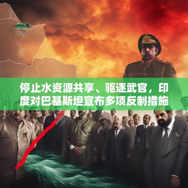 停止水资源共享、驱逐武官，印度对巴基斯坦宣布多项反制措施