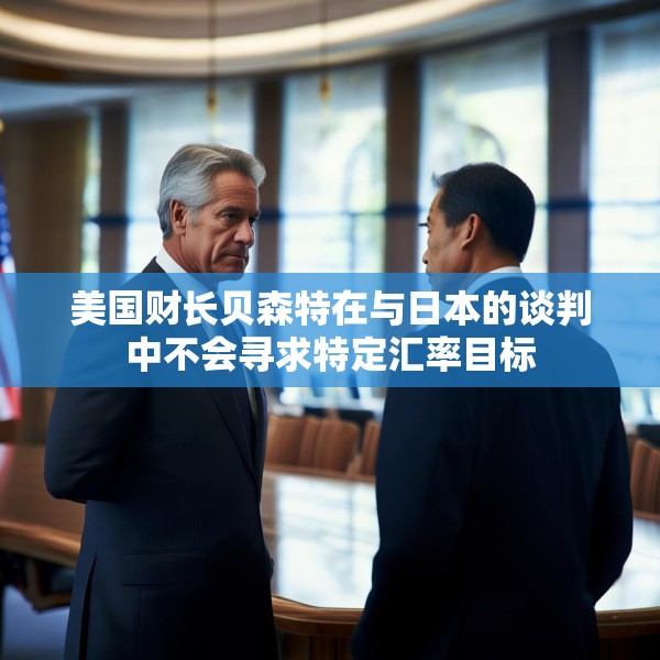 美国财长贝森特在与日本的谈判中不会寻求特定汇率目标