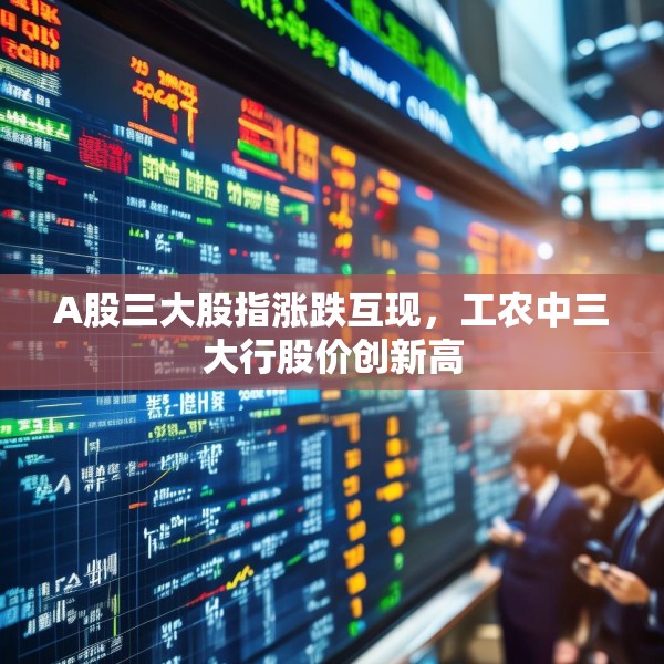 A股三大股指涨跌互现，工农中三大行股价创新高