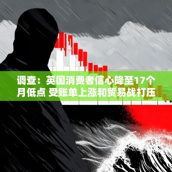 调查：英国消费者信心降至17个月低点 受账单上涨和贸易战打压