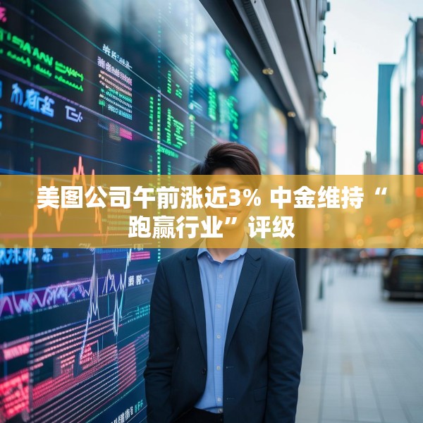美图公司午前涨近3% 中金维持“跑赢行业”评级