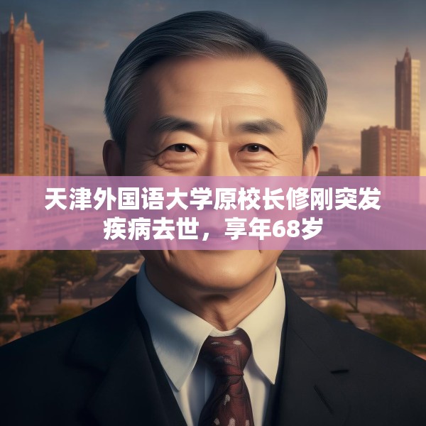 天津外国语大学原校长修刚突发疾病去世，享年68岁